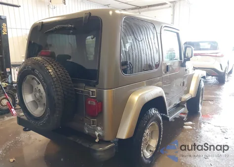 2003 Jeep Wrangler Sahara from USA, damaged, VIN 1J4FA59S83P343234